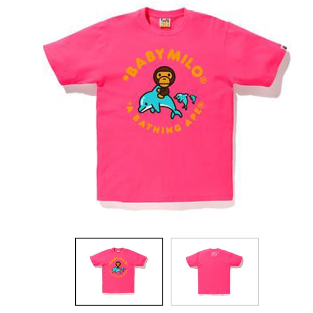 BAPE BABY MILO TEE SHIRT NEVER WORN